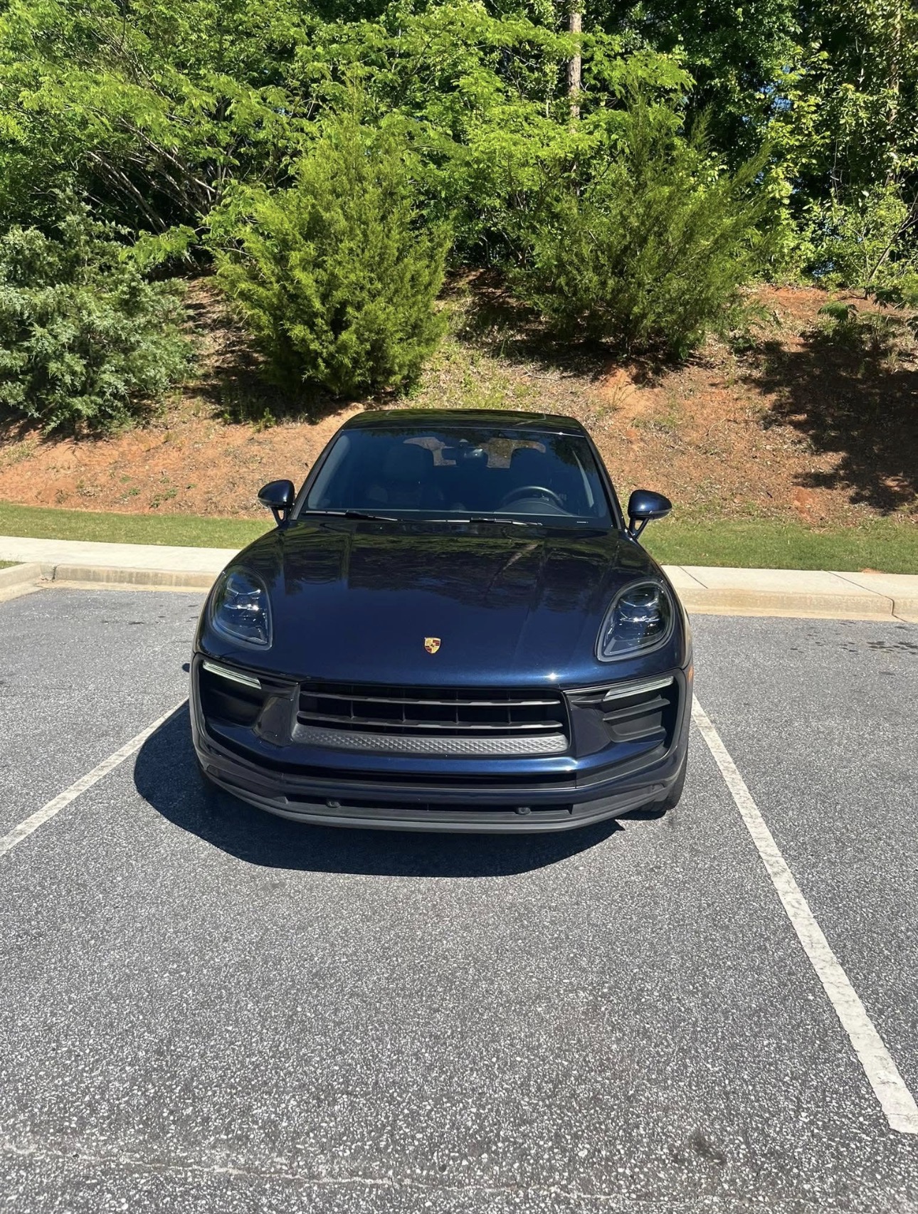 Ceramic coated Porsche with deep glossy shine